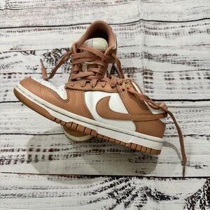 Nike Dunk rose gold size 5.5 youth